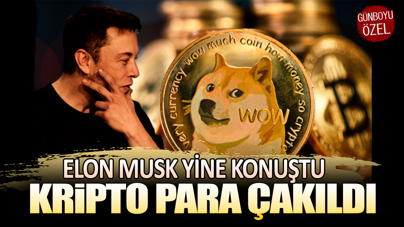 Elon Musk yine konuştu kripto para çakıldı!