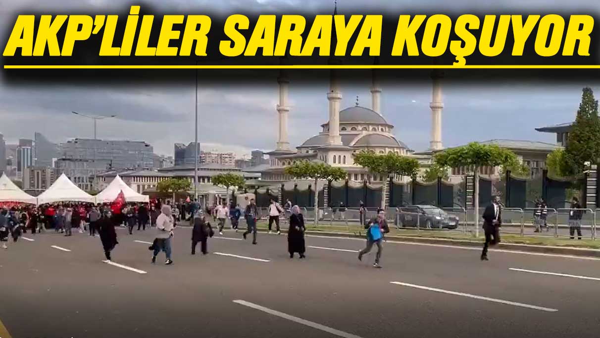 AKP’liler saraya koşuyor