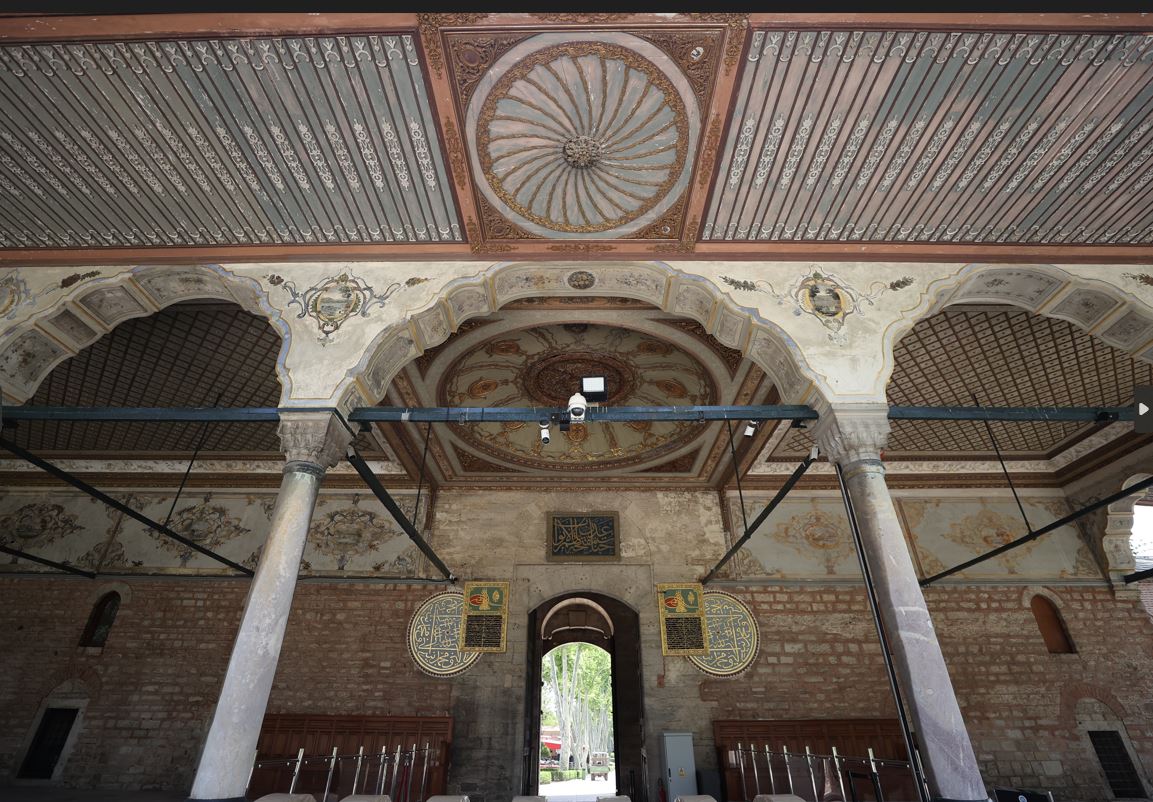 Topkapı Sarayı dron ile görüntülendi