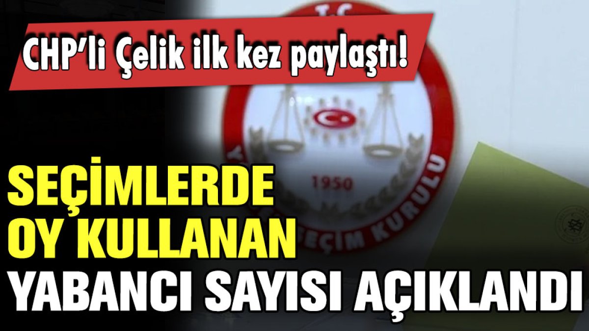 Seçimlerin kaderini mülteciler mi etkiledi? CHP oy kullanan yabancı seçmen sayısını açıkladı