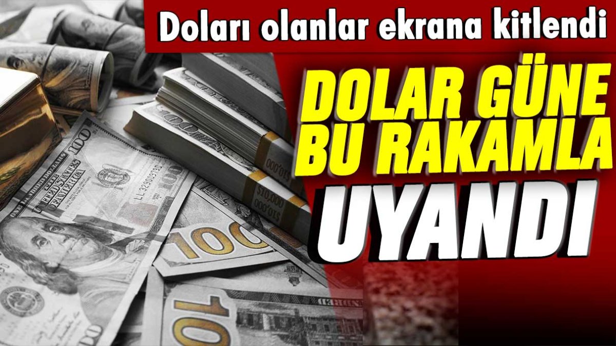 Dolar güne rekorla uyandı: İşte beklenmedik rakam