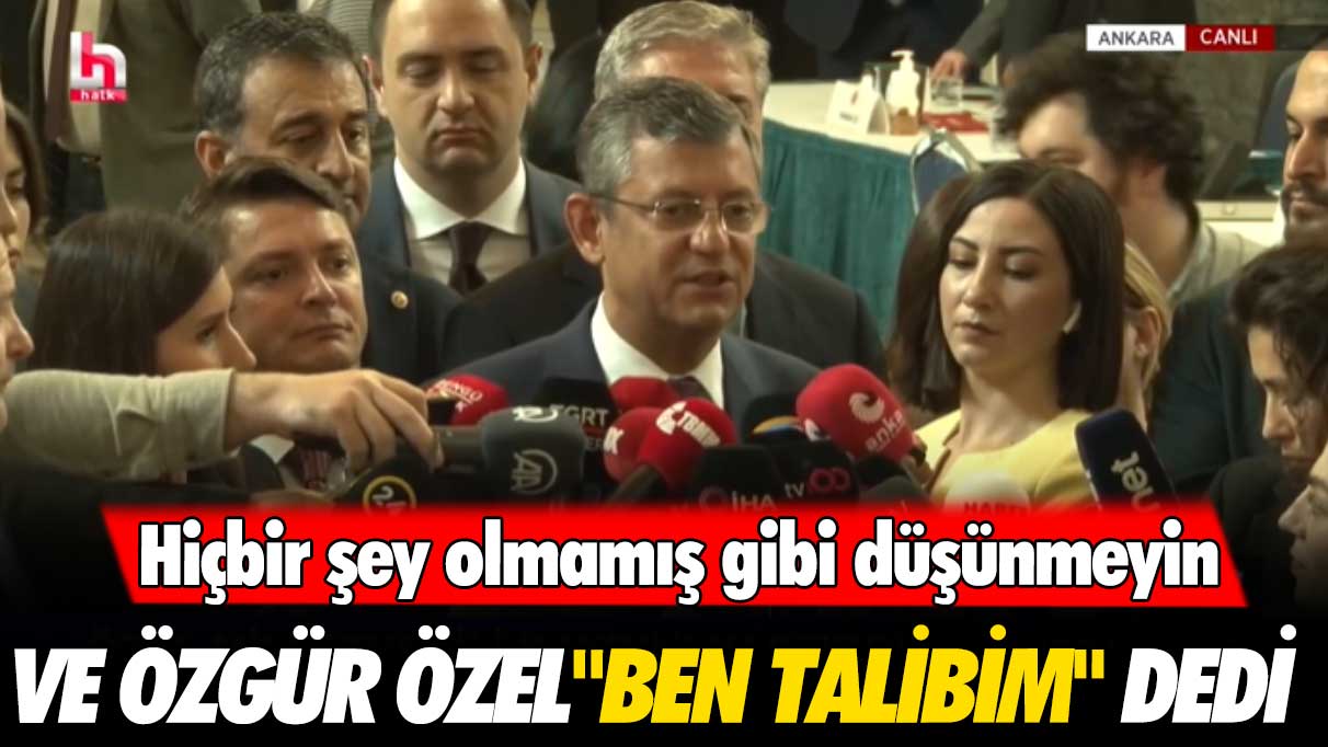 Özgür Özel tarih verdi: CHP toplanıyor!