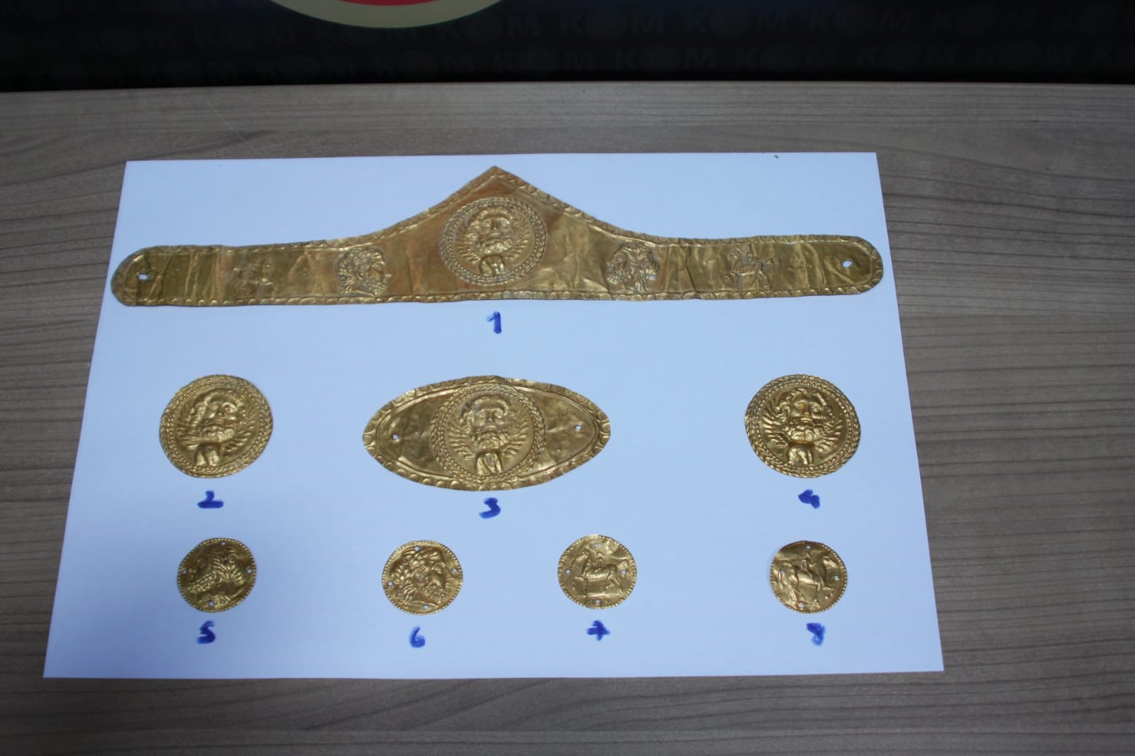 Nevşehir’de 8 adet tarihi eser ele geçirildi