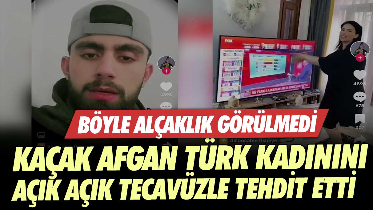 Böyle alçaklık görülmedi! Kaçak Afgan seçimlerde Kemal Kılıçdaroğlu'nu destekleyen kadını tecavüz etmekle tehdit etti