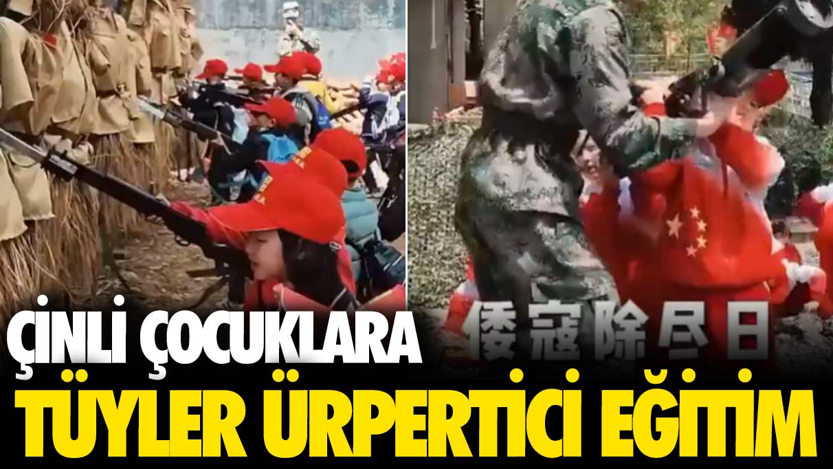 Çinli çocuklara tüyler ürpertici eğitim