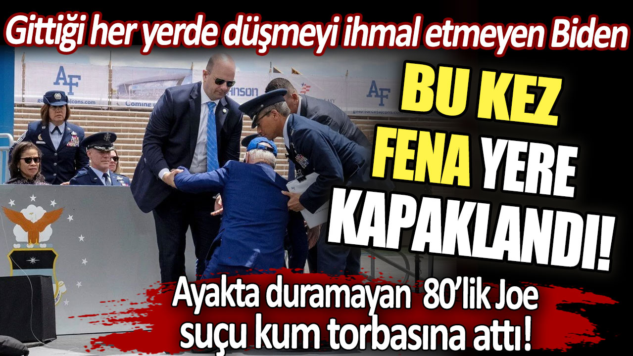 ABD Başkanı Biden Yine Düştü