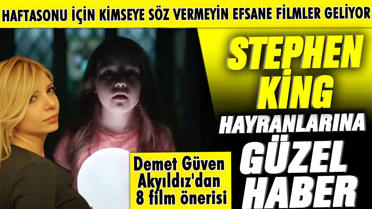 Stephen King severlere güzel haber