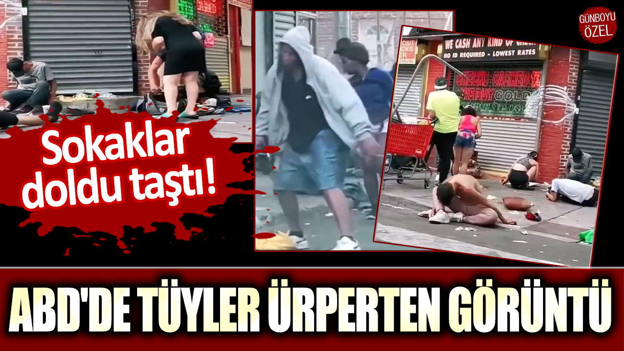 Sokaklar doldu taştı! ABD'de tüyler ürperten görüntü