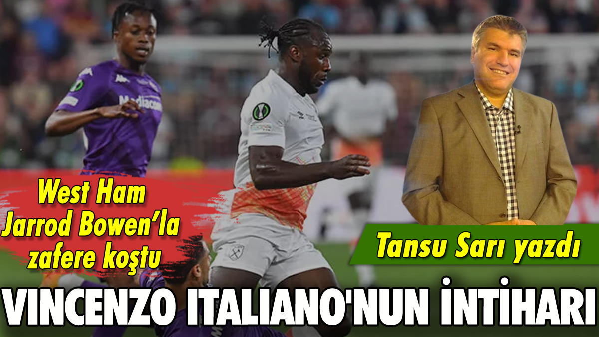 Vincenzo Italiano'nun intiharı: Tansu Sarı yazdı