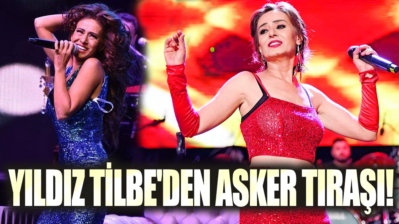 Yıldız Tilbe'den asker tıraşı!