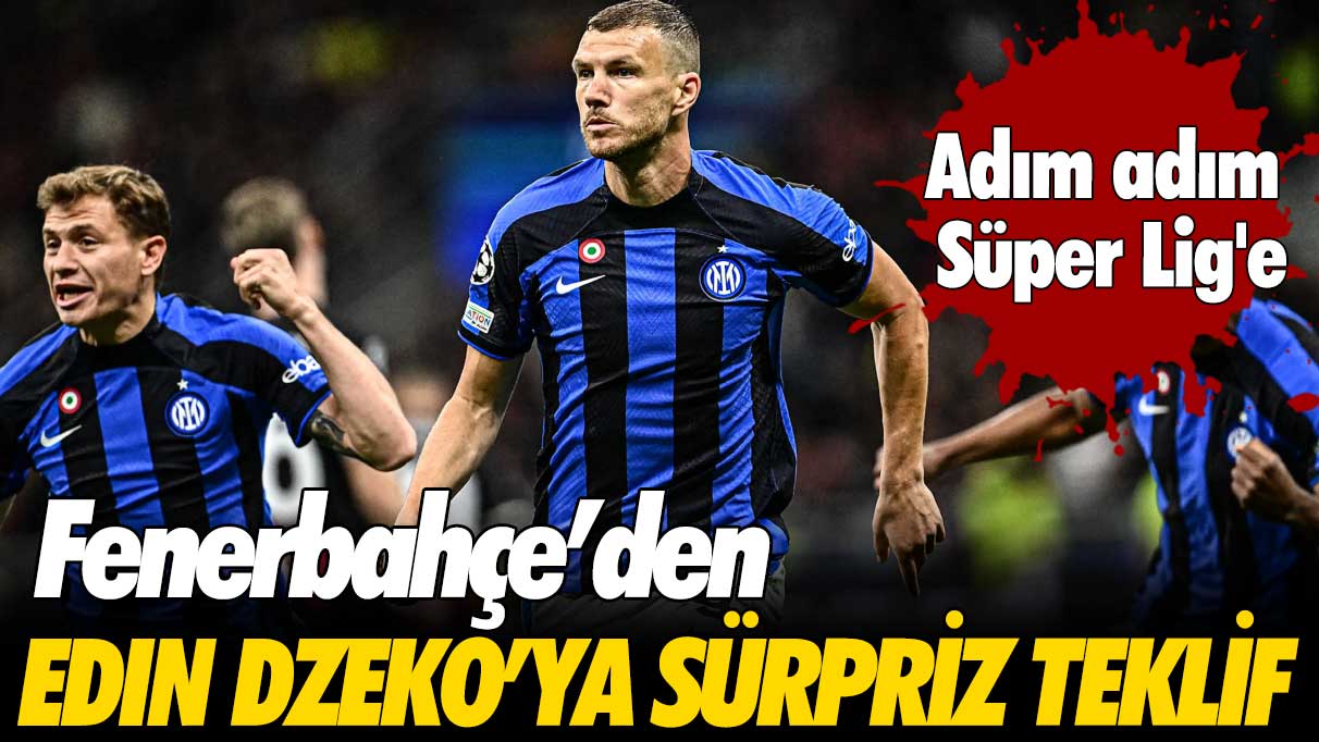 Adım adım Süper Lig'e: Fenerbahçe’den Edin Dzeko'ya sürpriz teklif