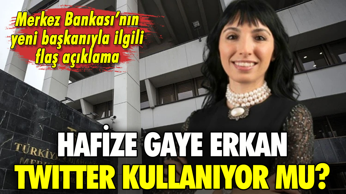 Hafize Gaye Erkan Twitter kullanıyor mu? Açıklama geldi