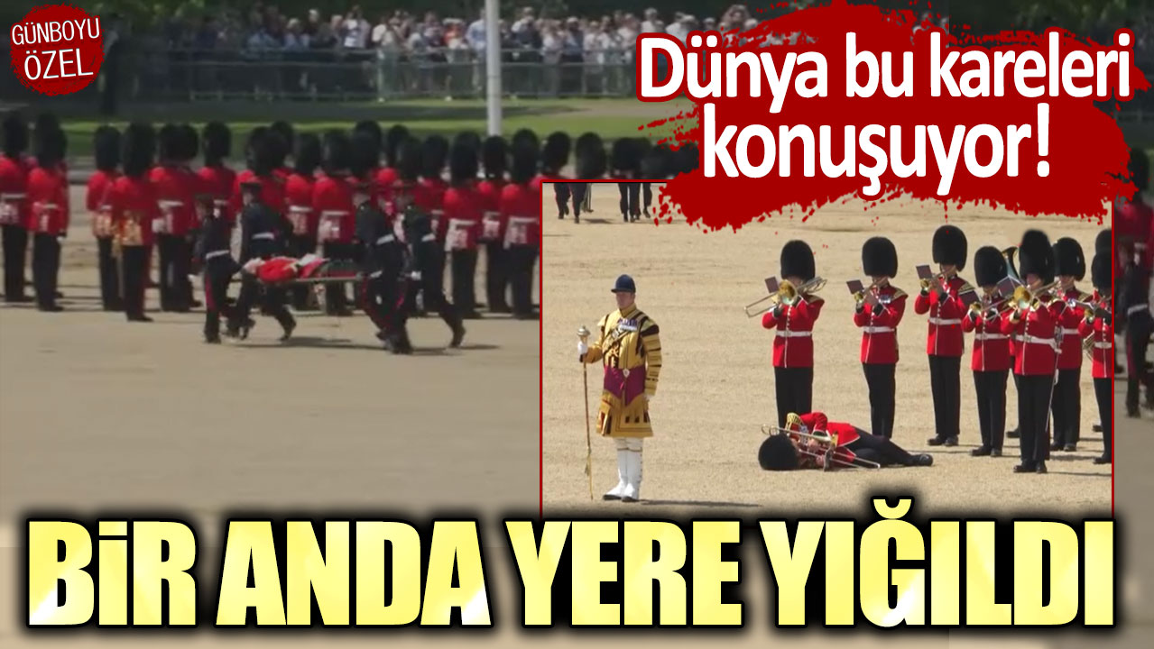 İngiltere'nin bunu konuşuyor! Bir anda yere yığıldı