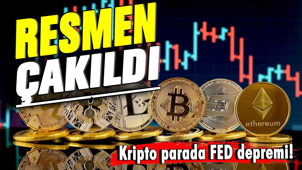 Kripto parada FED depremi! Resmen çakıldı