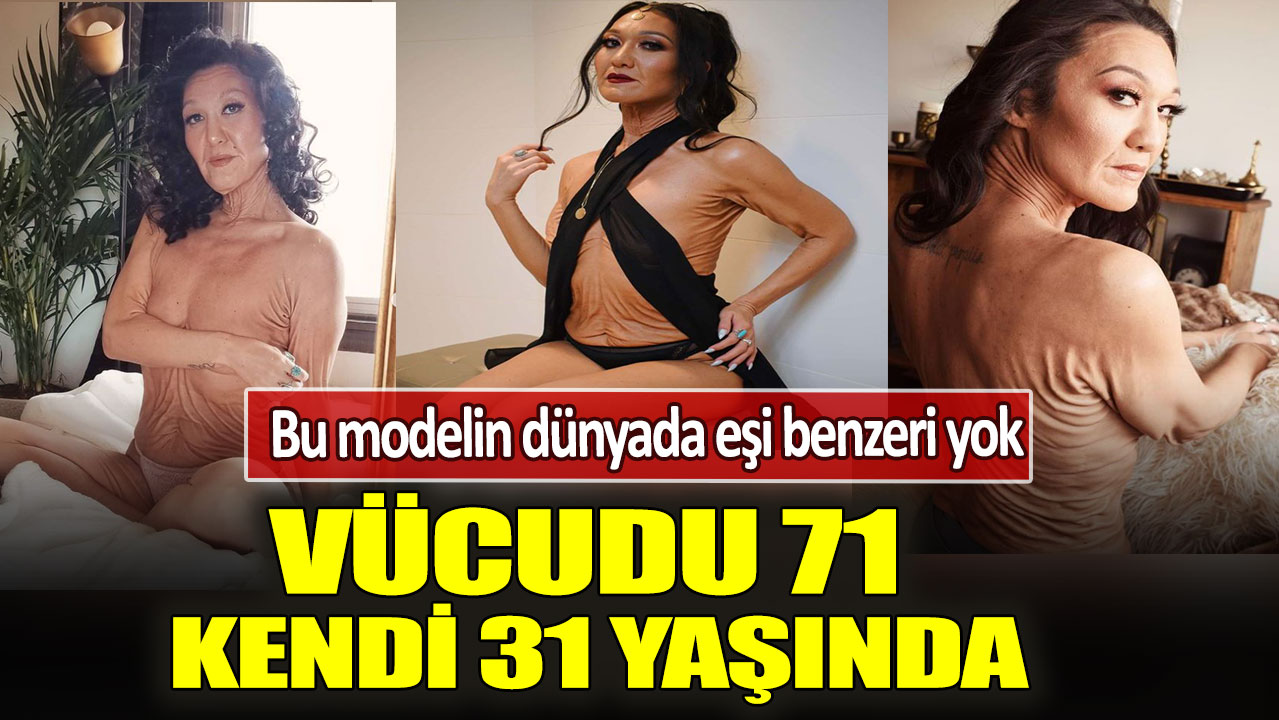 Vücudu 71 kendi 31 yaşında: Bu modelin dünyada eşi benzeri yok