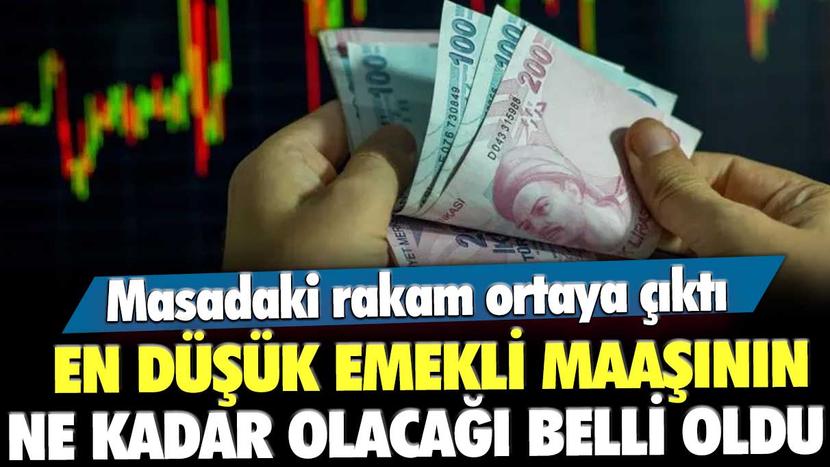 En düşük emekli maaşının ne kadar olacağı belli oldu! Masadaki rakam ortaya çıktı