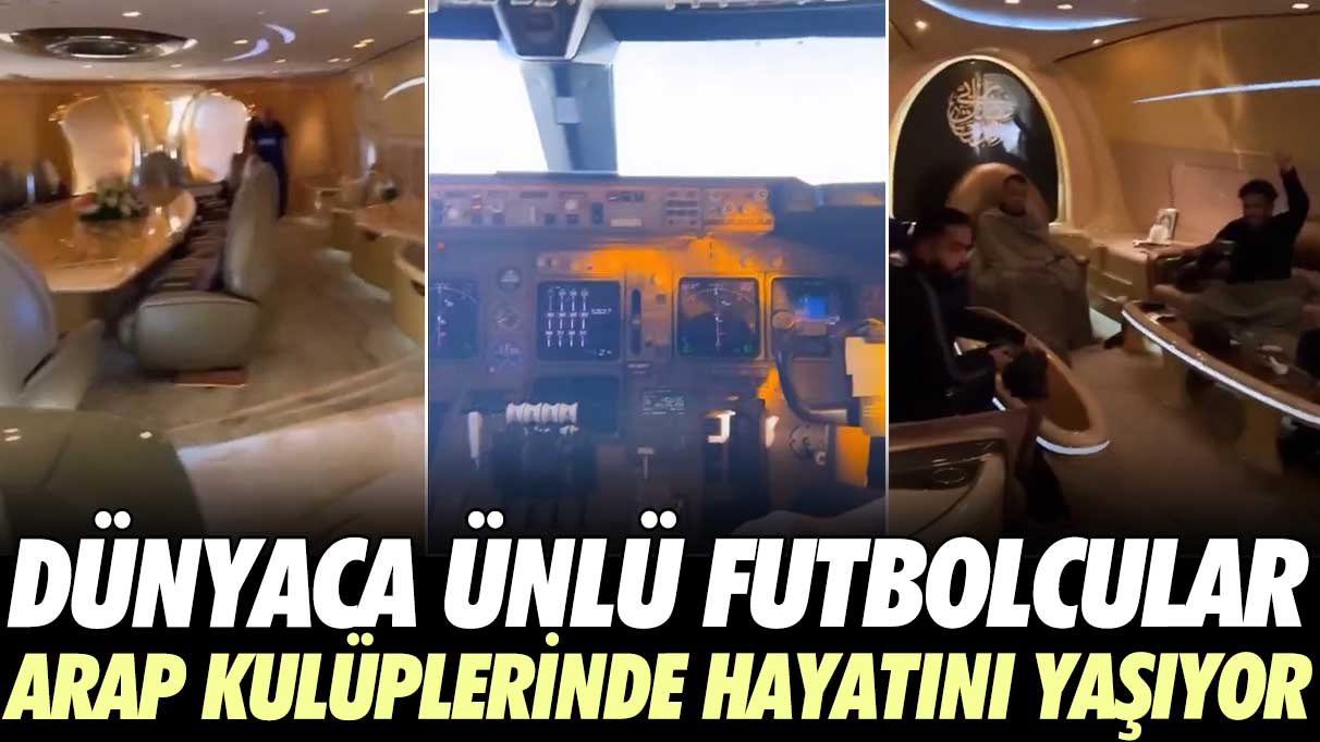 Dünyaca ünlü futbolcular Arap kulüplerinde hayatını yaşıyor