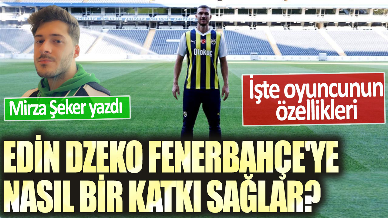 Edin Dzeko Fenerbahçe'ye nasıl bir katkı sağlar? İşte oyuncunun özellikleri