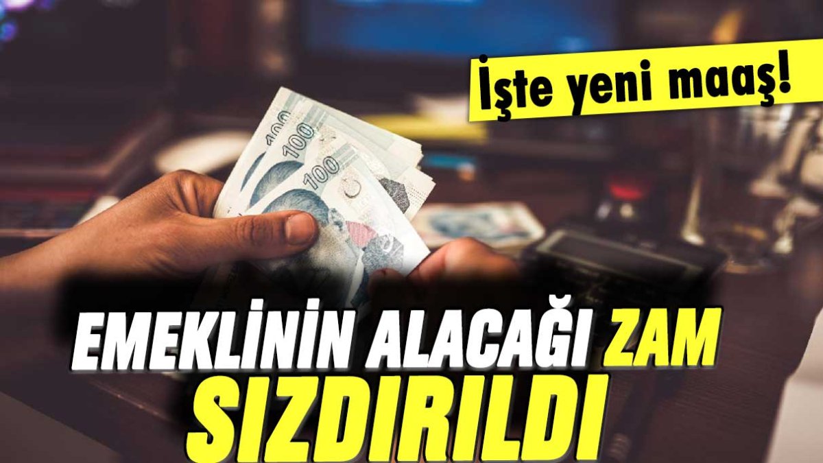 Masadaki son rakam sızdırıldı! En düşük emekli maaşına yapılacak zam ortaya çıktı