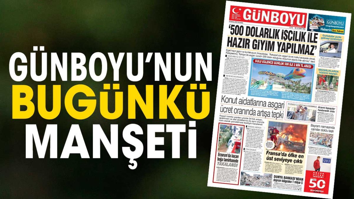 29 Haziran 2023 Gazetesi