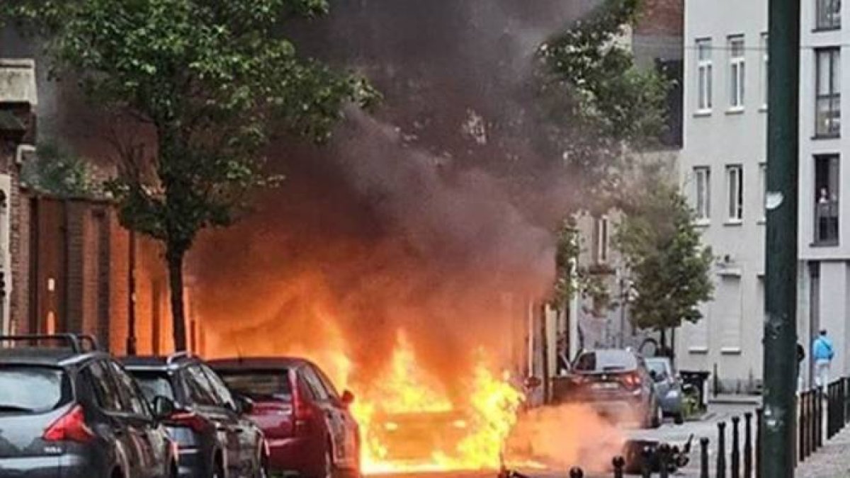 Fransa'da çıkan olaylar Belçika'ya da sıçradı