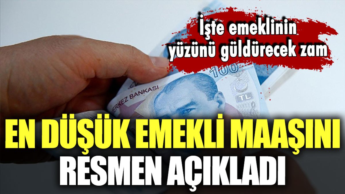 Selçuk Geçer en düşük emekli maaşını açıkladı: İşte emeklinin yüzünü güldürecek zam