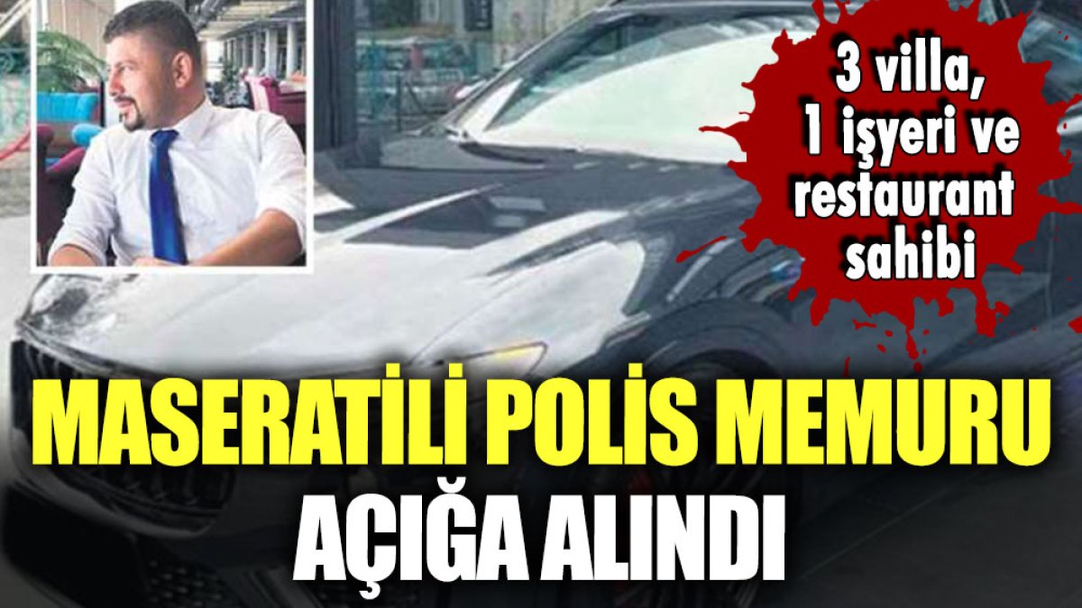 Avukata saldıran Maseratili polis memuru açığa alındı