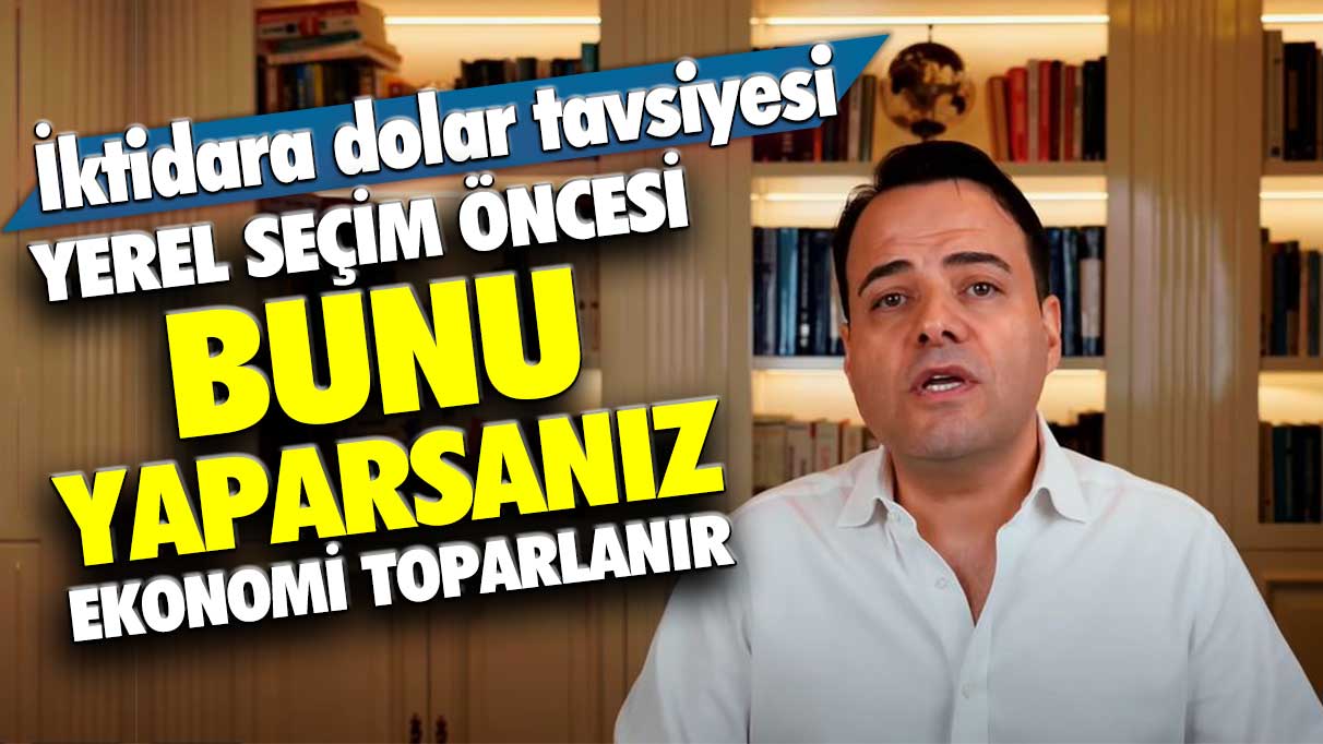 Her dediği çıkan ekonomist Özgür Demirtaş’tan iktidara dolar tavsiyesi: Yerel seçim öncesi bunu yaparsanız ekonomi toparlanır