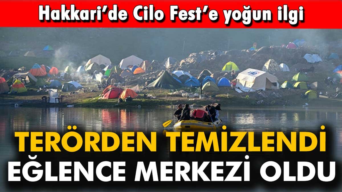 Terörden temizlenen bölge eğlence merkezi oldu: Hakkari'de Cilo Fest'e binlerce kişi katıldı