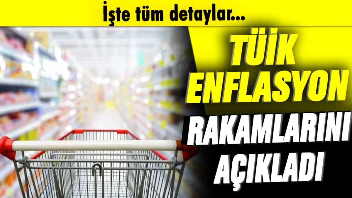 TÜİK, enflasyon rakamlarını açıkladı!