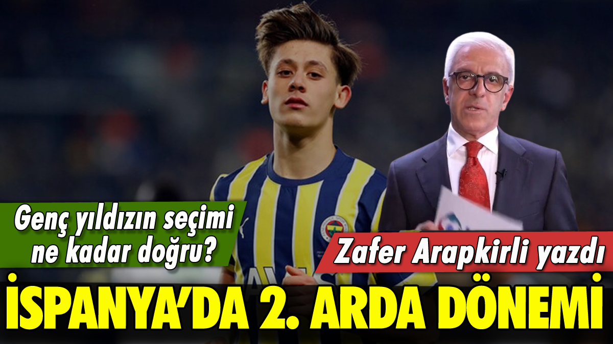 Arda'nın seçimi: Zafer Arapkirli yazdı