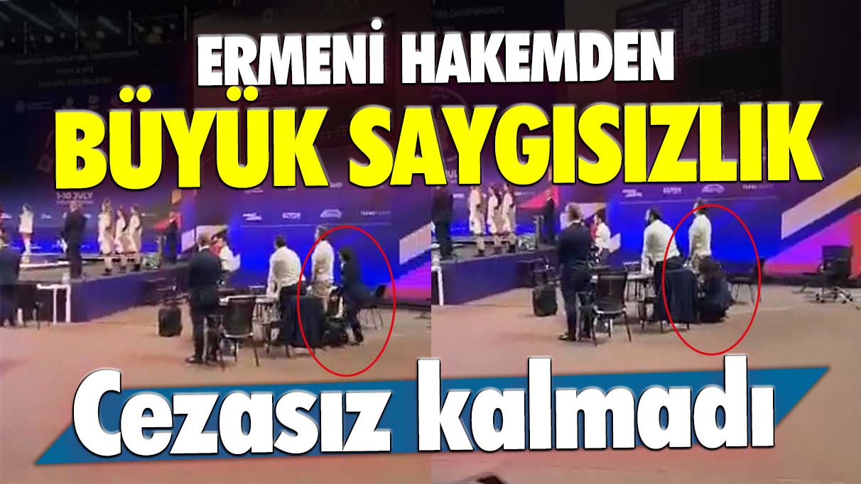 Ermeni hakem Nazik Avdalyan'dan Türkiye'ye büyük saygısızlık: Cezası kesildi