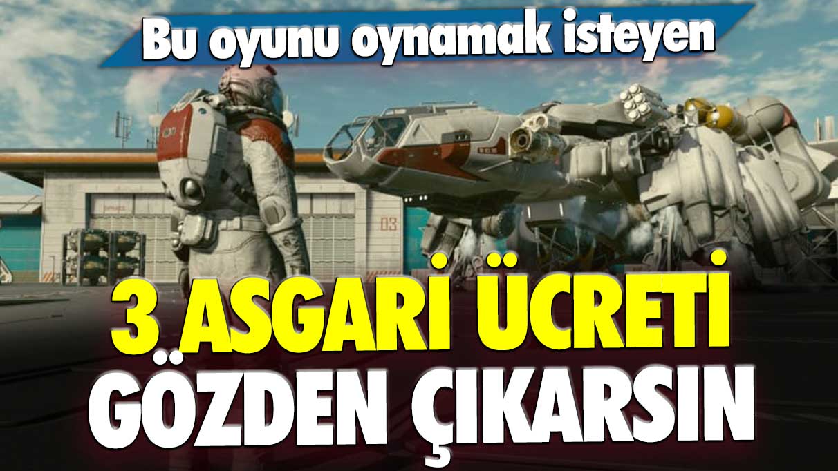 Bu oyunu oynamak isteyen en az 3 asgari ücreti gözden çıkarsın