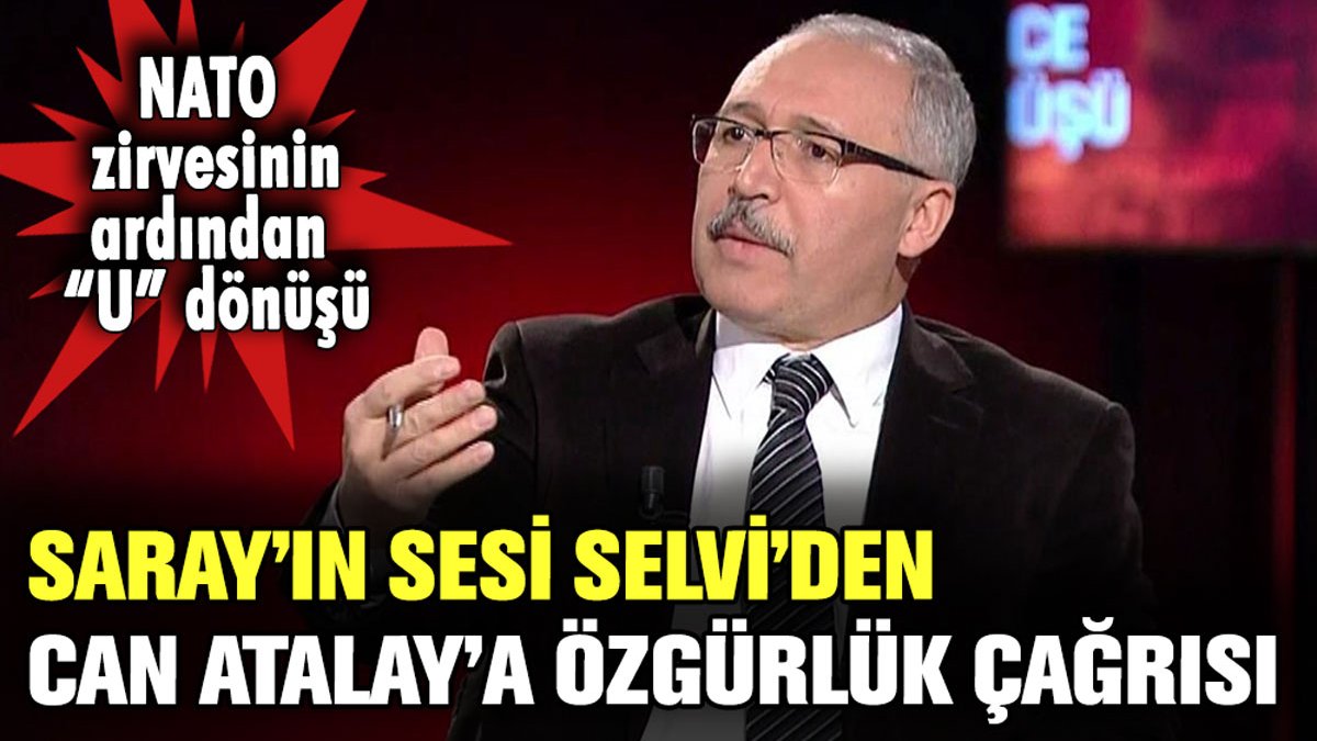 Saray'ın sesi Abdülkadir Selvi'den NATO zirvesi sonrası 'U' dönüşü