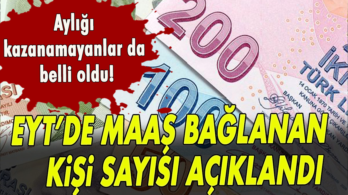 EYT’de maaş bağlanan kişi sayısı açıklandı