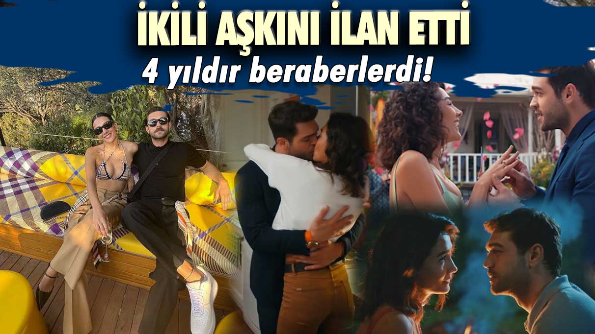 4 yıldır beraberlerdi! Güzel oyuncu Aybüke Pusat sonunda aşkını ilan etti