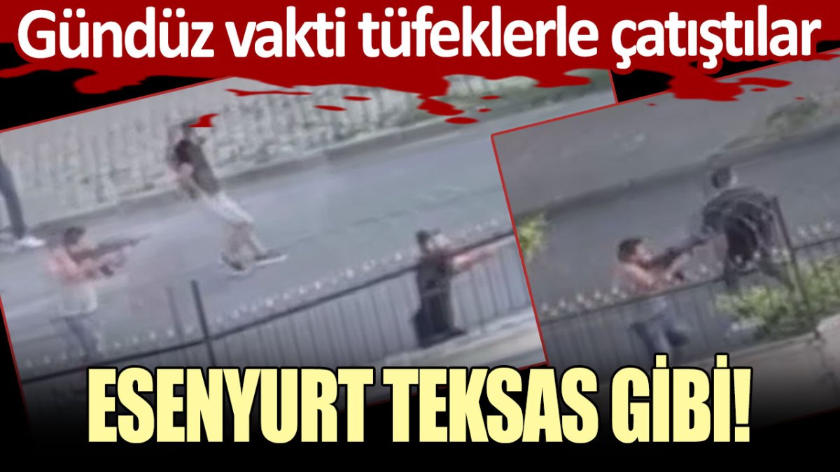 Kendisini uyaran vatandaşlara av tüfeğiyle ateş ettiler! O dehşet anlar kameraya yansıdı