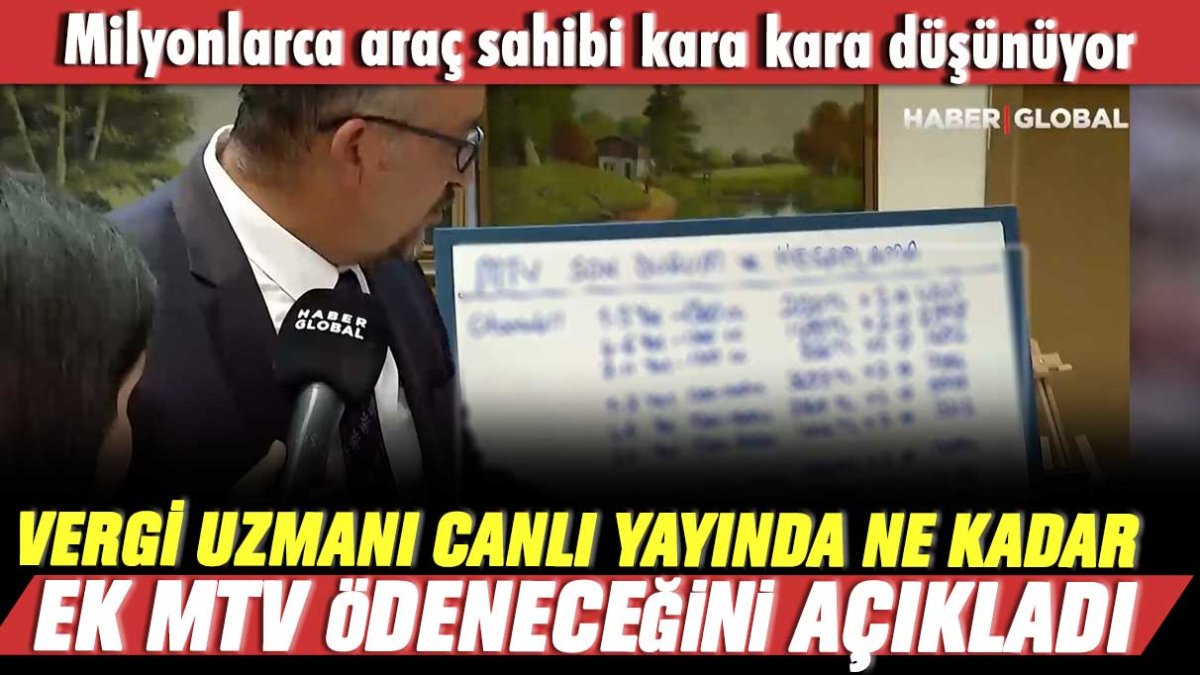 Milyonlarca araç sahibi kara kara düşünüyor: Vergi Uzmanı canlı yayında ne kadar ek MTV ödeneceğini açıkladı