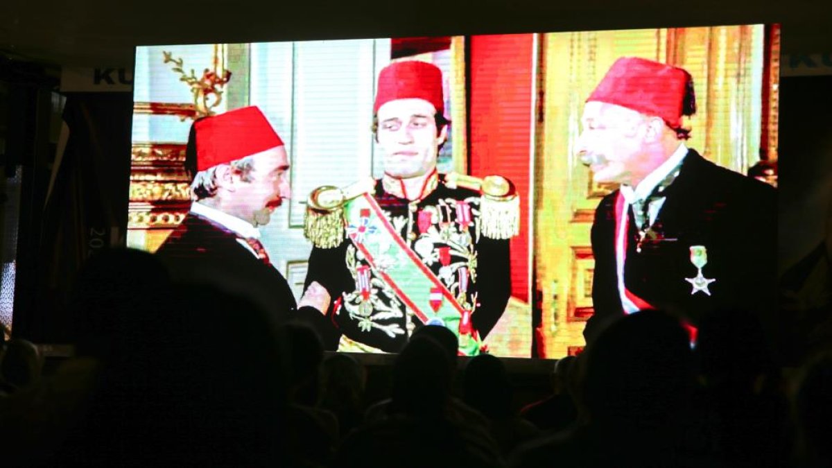 Kütahya'da açık havada Tosun Paşa seyri