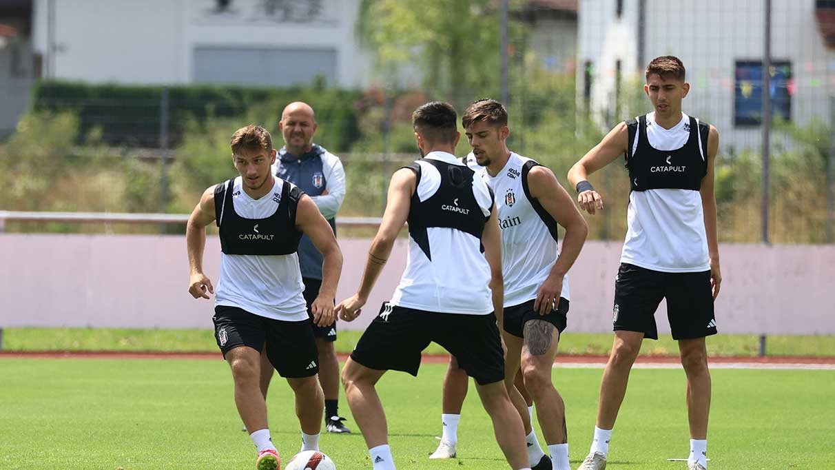 Beşiktaş'ta yeni sezon hazırlıkları tam gaz sürüyor