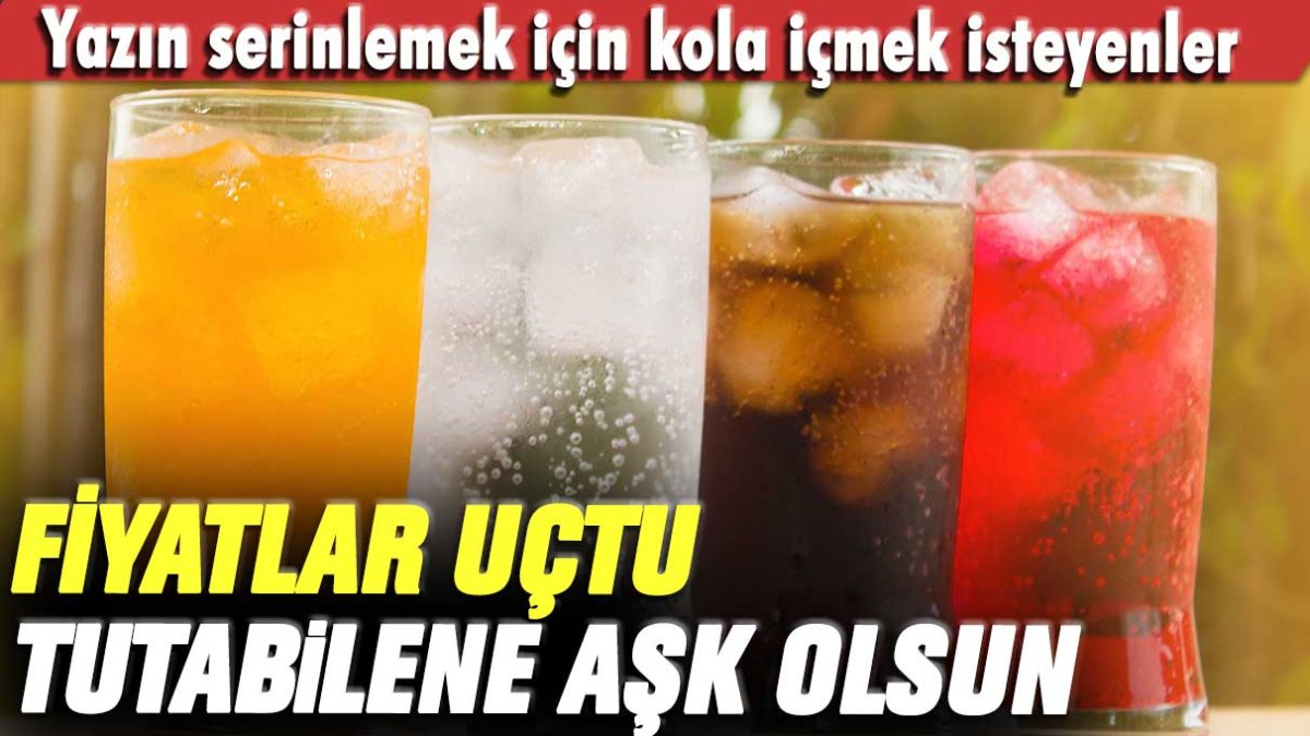 Yazın serinlenmek için kola içmek isteyenler: Fiyatlar uçtu tutabilene aşk olsun