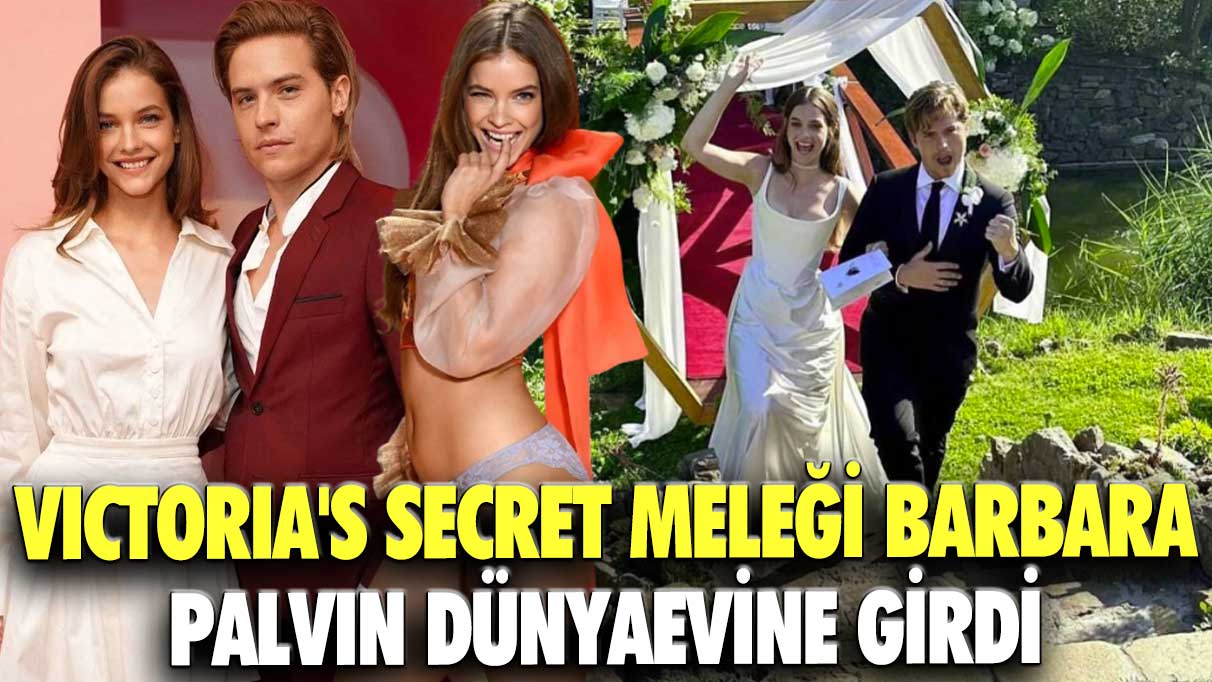 Victoria's Secret meleği Barbara Palvin dünyaevine girdi