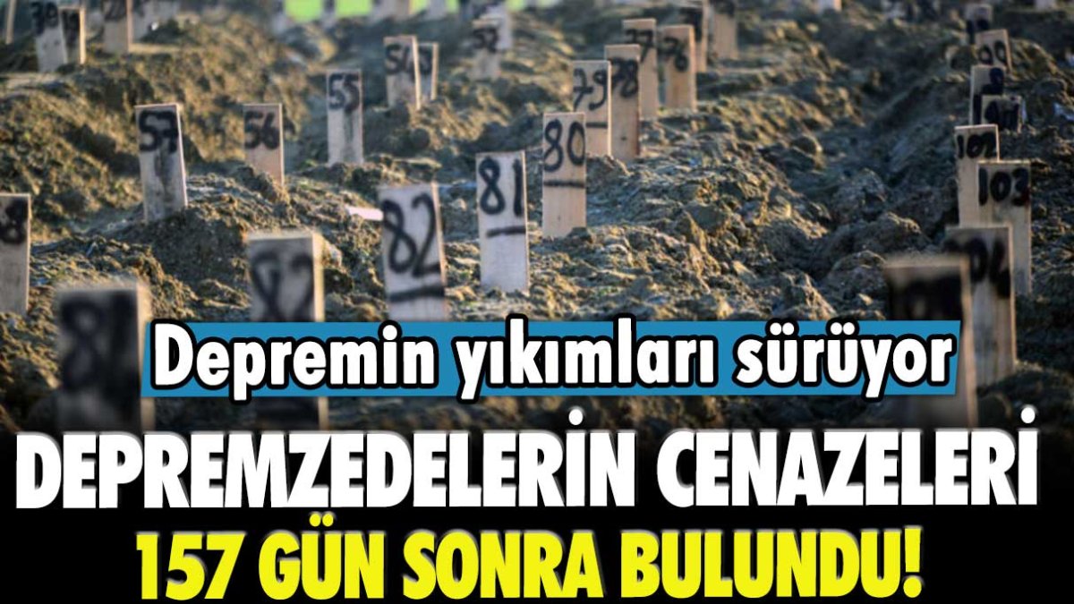 Depremde ölen bir çiftin cenazeleri kimsesiz mezarlığında bulundu! Cenazeleri 157 gün sonra ailelerine teslim edildi