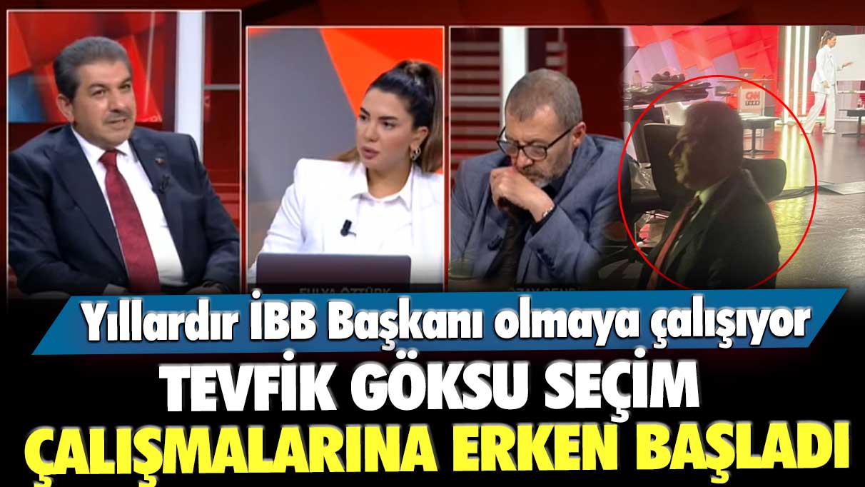 Tevfik Göksu seçim çalışmalarına erken başladı! Yıllardır İBB Başkanı olmaya çalışıyor