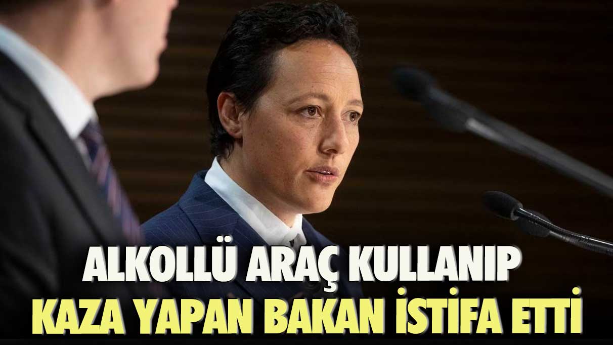 Alkollü araç kullanıp kaza yapan bakan istifa etti