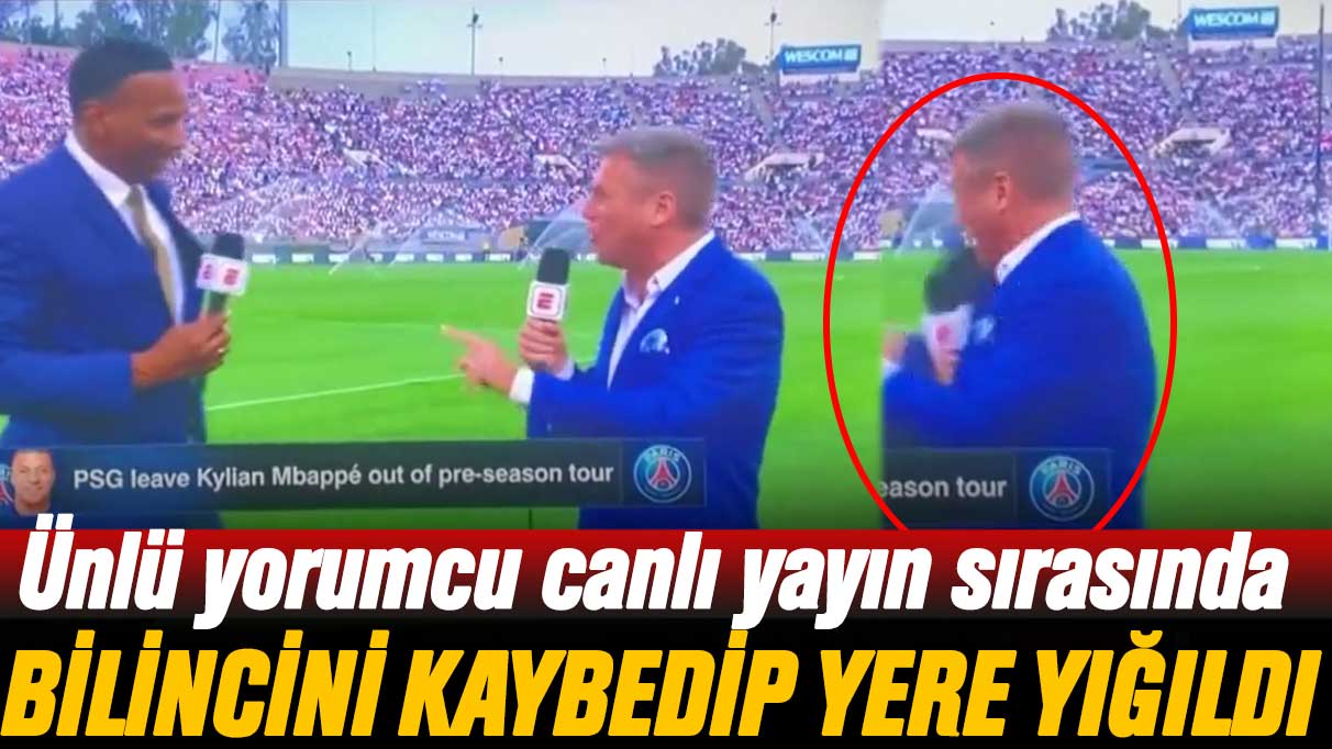 Shaka Hislop, ESPN canlı yayınında bilincini kaybedip yere yığıldı