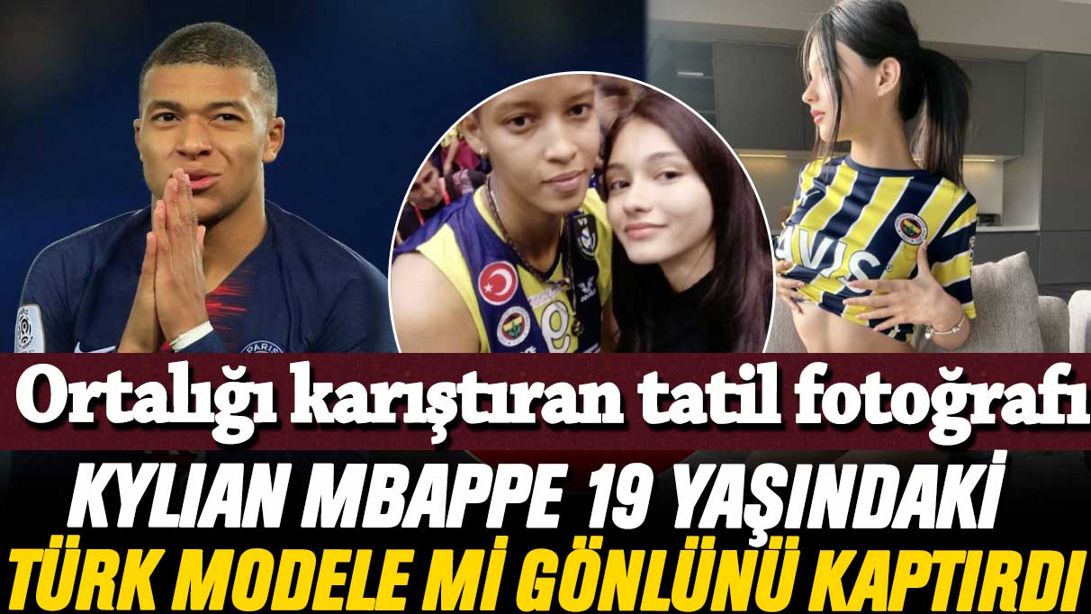 Kylian Mbappe 19 yaşındaki Fenerbahçeli Onlyfans ünlüsü Alya Vural(zeydcarey) ile Barcelona'da tatil mi yapıyor