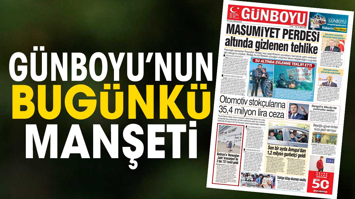 26 Temmuz 2023 Gazetesi