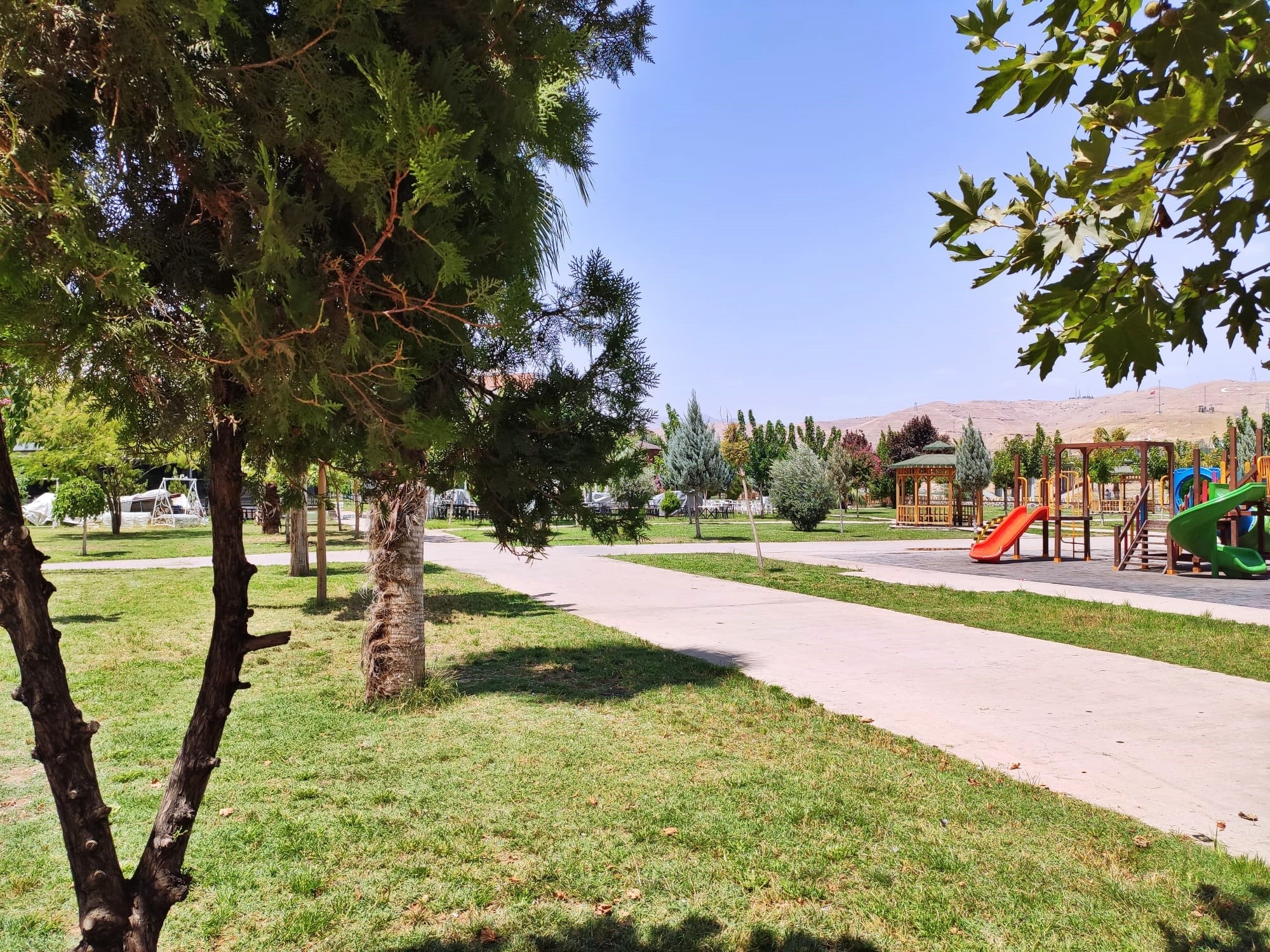 Cizre'de sıcaklık 50 dereceyi gördü