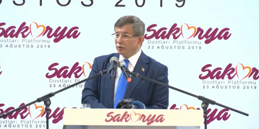 Davutoğlu'ndan Erdoğan'a: "Meydan okuyoruz"